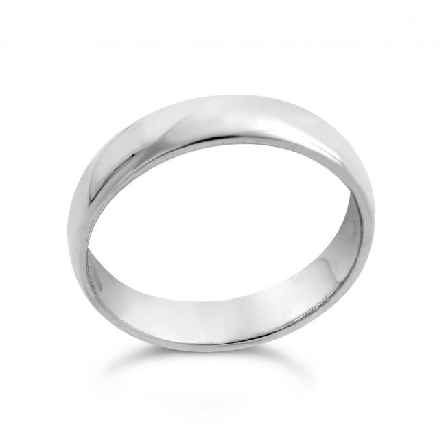 925 sterling silver ring Wedding Band 4mm