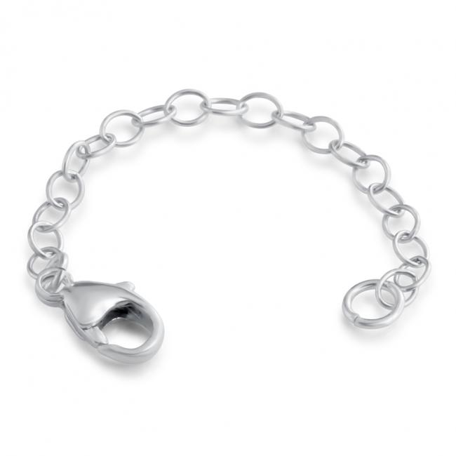 925 sterling silver extender 2.5mm Extender Chain 5.0''