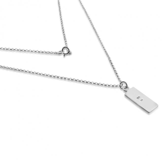 925 sterling silver necklace Happiness Joy Love Chinese Character Pendant