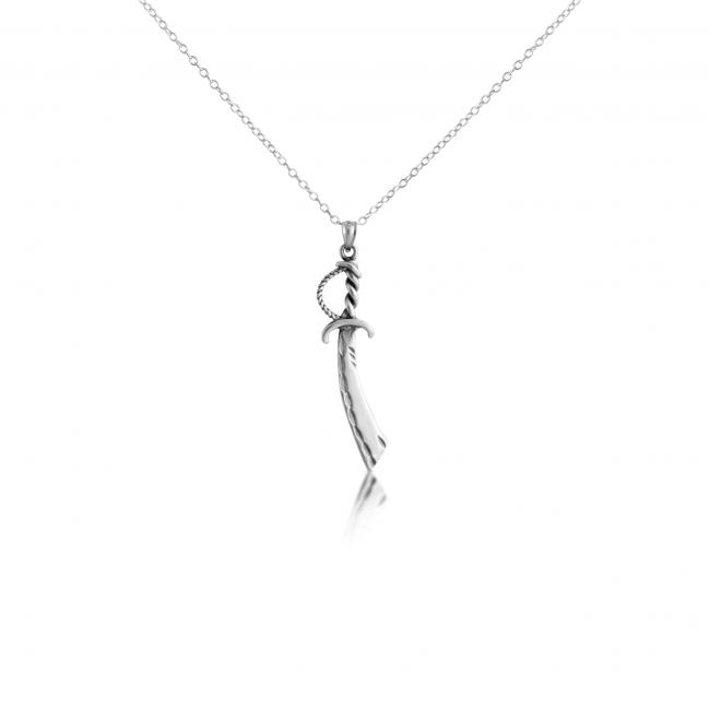 925 sterling silver necklace Royal Sword