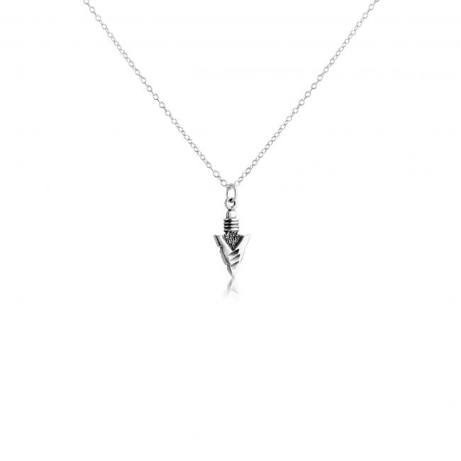 925 sterling silver necklace Arrowhead