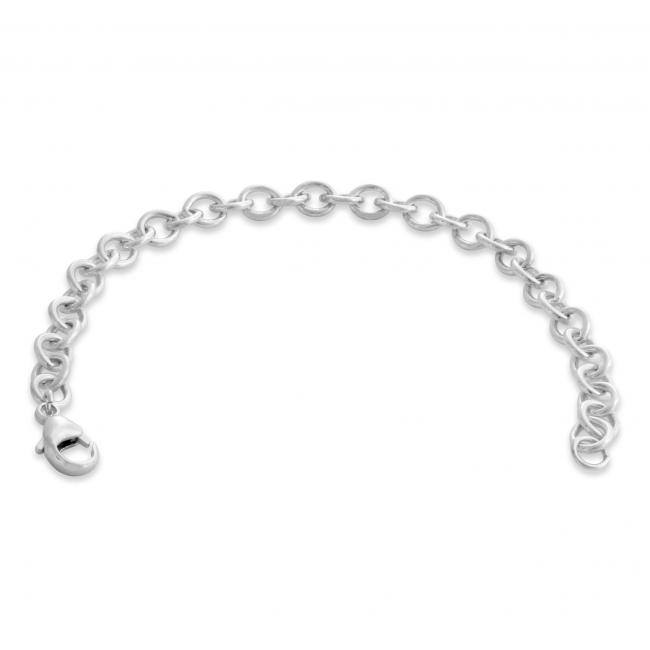 925 sterling silver extender 5.5mm Thick Necklace Extender 5.0''