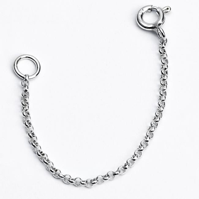 925 sterling silver extender Necklace Extender 4.0''