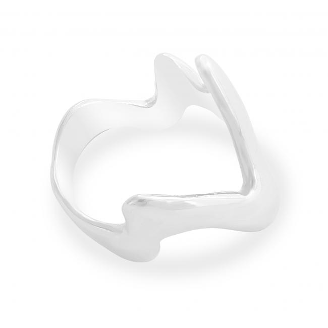925 sterling silver ring Heartbeat Ring