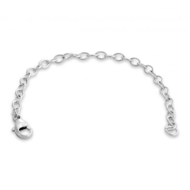 925 sterling silver extender 4mm Thick Necklace Extender 6.0''