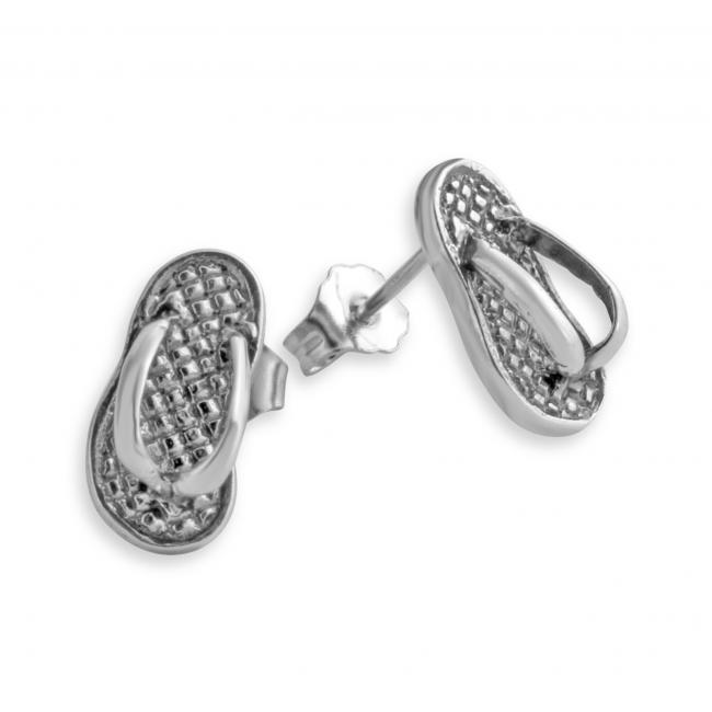 925 sterling silver earrings Slippers