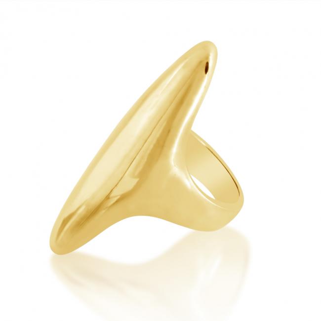 Gold plated ring Large Ring