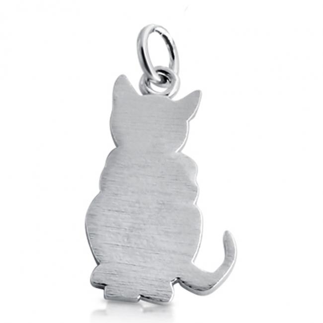 925 sterling silver necklace Kitty Cat