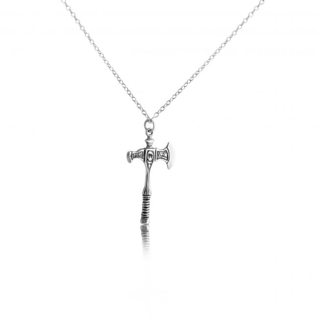 925 sterling silver necklace Hatchet