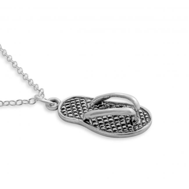 925 sterling silver necklace Medium Slipper